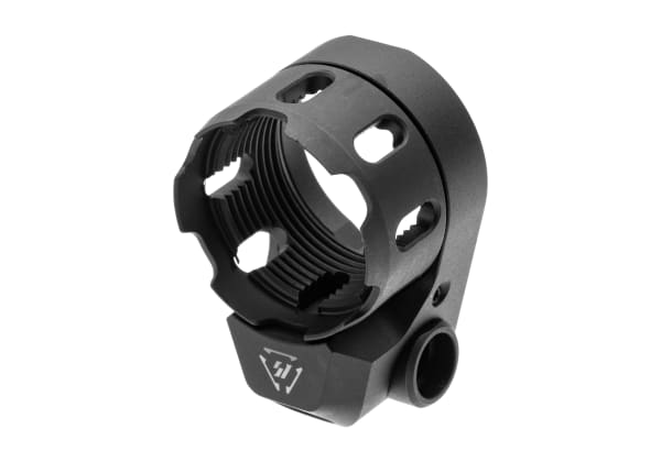 Strike Industries Tribus Enhanced Castle Nut with Extended End Plate V2