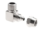 EpeS HPA 6mm Hose Coupling with Screwed Catch 90 Degree - Outer 1/8 NPT