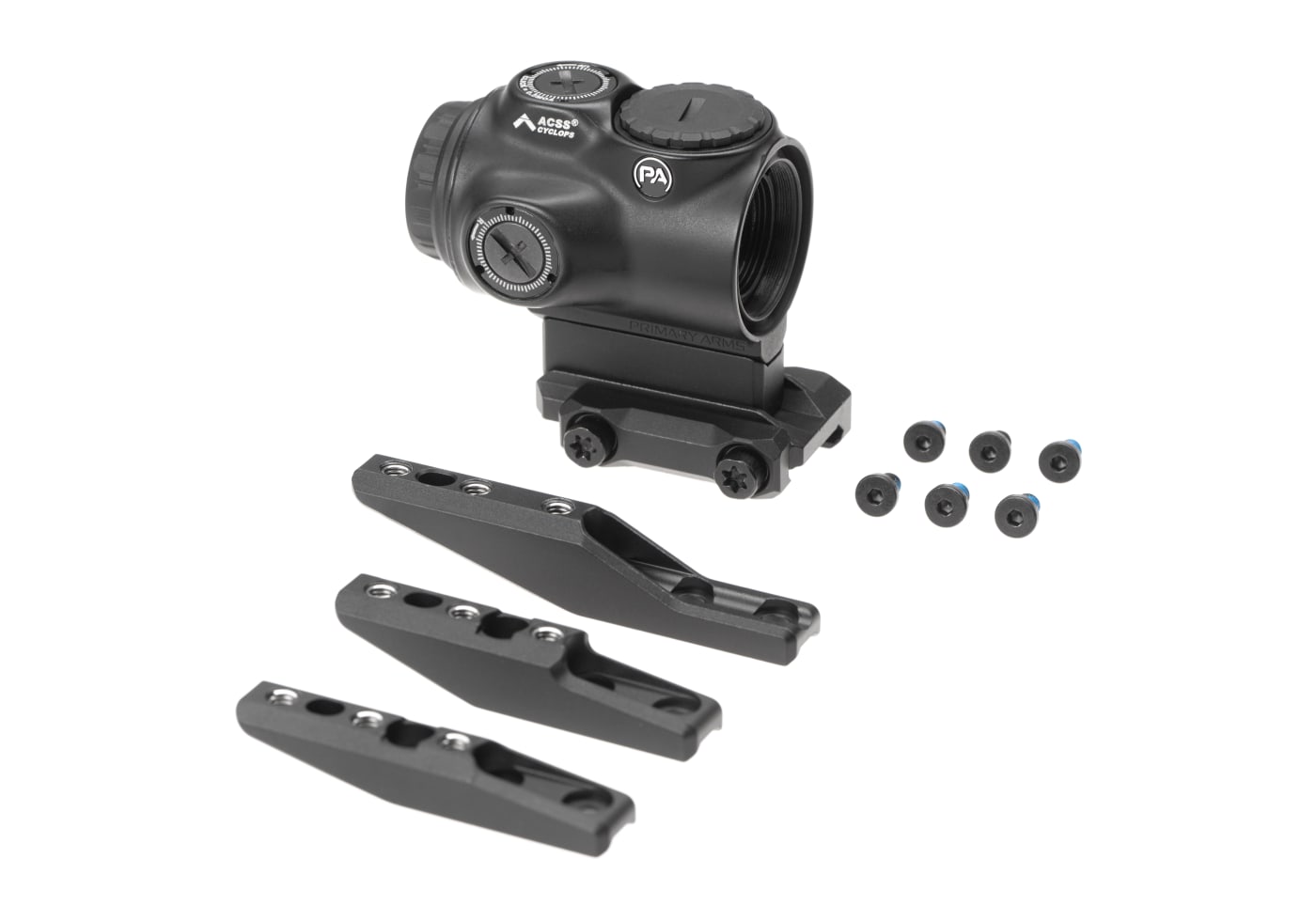Primary Arms GLx 1x MicroPrism with Red Illuminated ACSS Cyclops Gen 3 Reticle