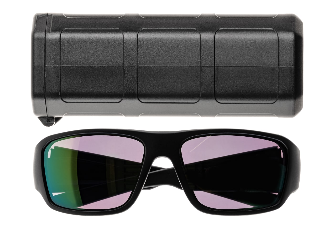 Magpul Rift - Polarized - Black Frame / High Contrast Violet Lens / Green Mirror