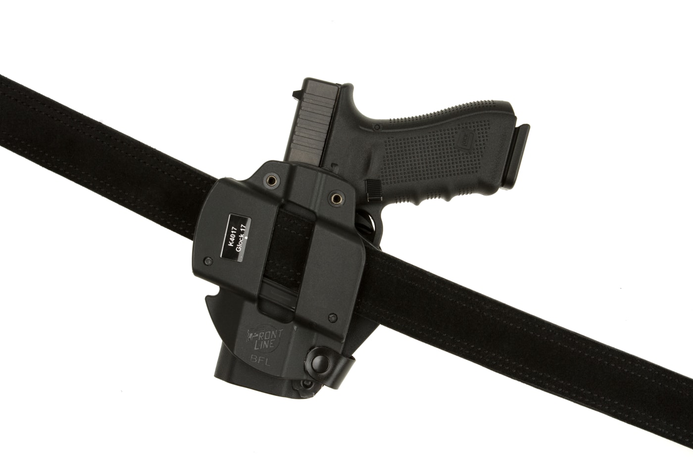 Frontline Open Top Kydex Holster für Glock 17 BFL