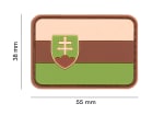 JTG Slovakia Flag Rubber Patch