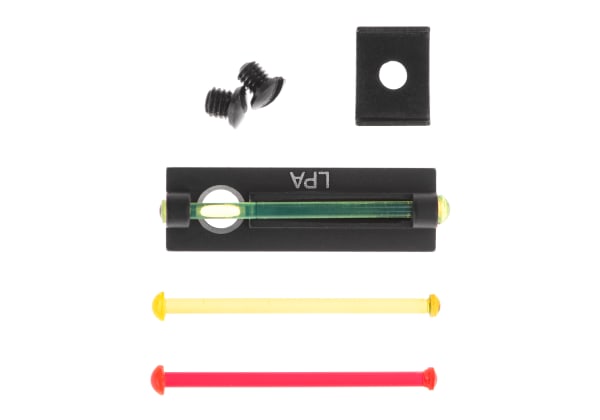LPA Mini Fiber Optics Front Sight for 8mm Shotgun Ribs