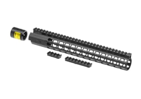 Leapers AR-15 12.9 Inch Super Slim Free Float Handguard Keymod