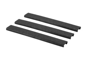 Ergo 18 Slot Textured Slim Line Rail Cover - 3 pcs