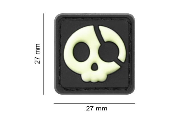 JTG Halloween Pirate Rubber Patch