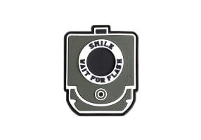 JTG Smile and Wait Rubber Patch