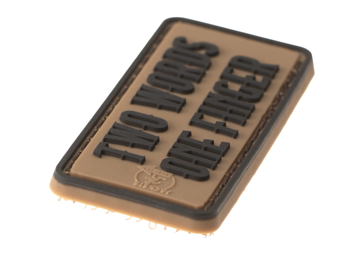 JTG Two Words One Finger Rubber Patch
