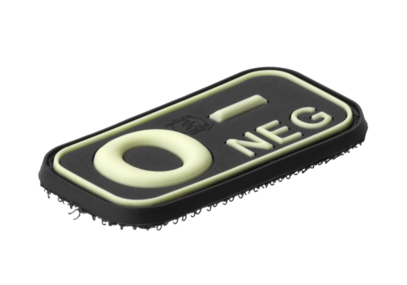 JTG Bloodtype Rubber Patch 0 Neg
