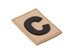 JTG C Team Member Rubber Patch Desert