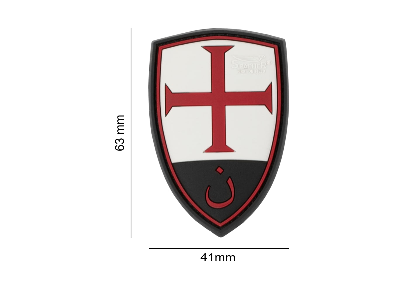 JTG Crusader Shield Rubber Patch