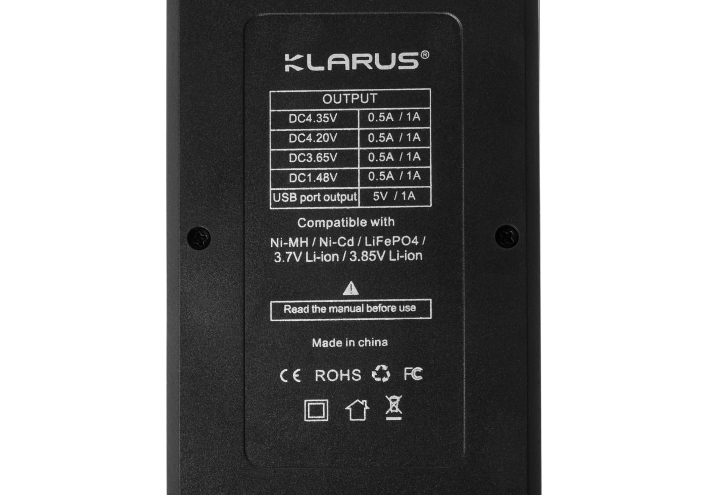Klarus K2 Battery Charger