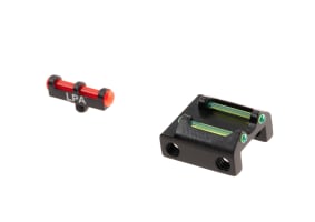 LPA Fiber Optic Sights Set for 6-8mm Shotgun Ribs BSS