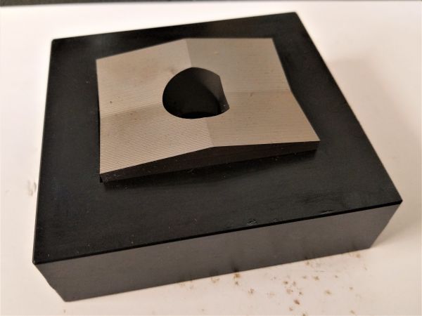 Custom uDK - Die Set 2.180"by 2.750" with .078" Radius Corners,  S-7 Center.