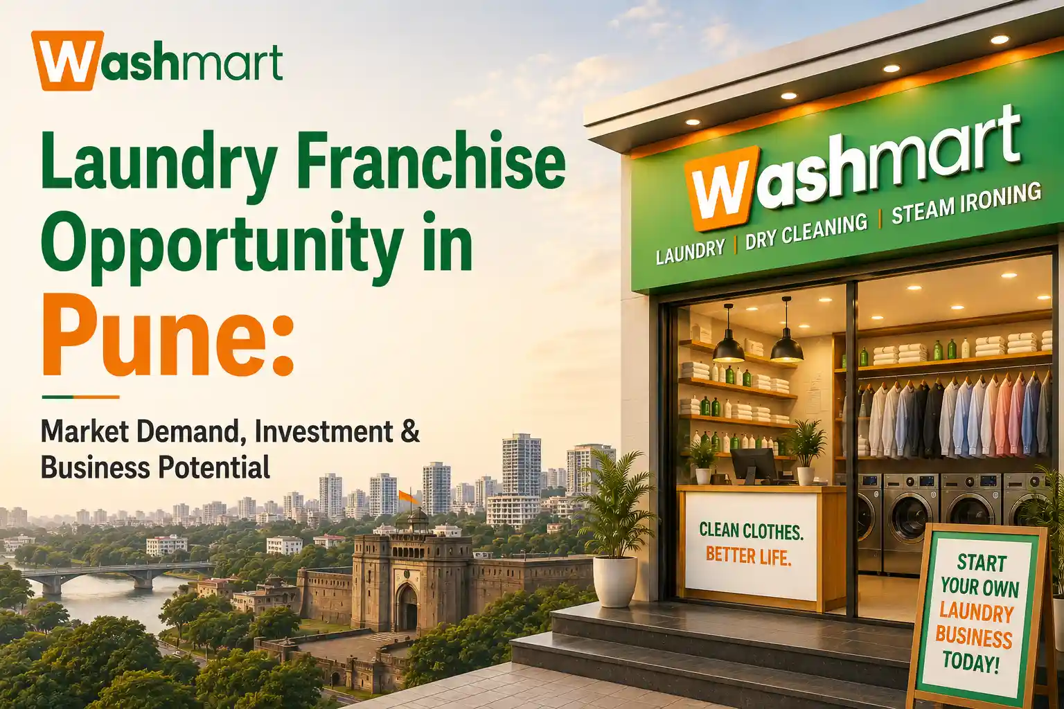Laundry Franchise Opportunity in Pune