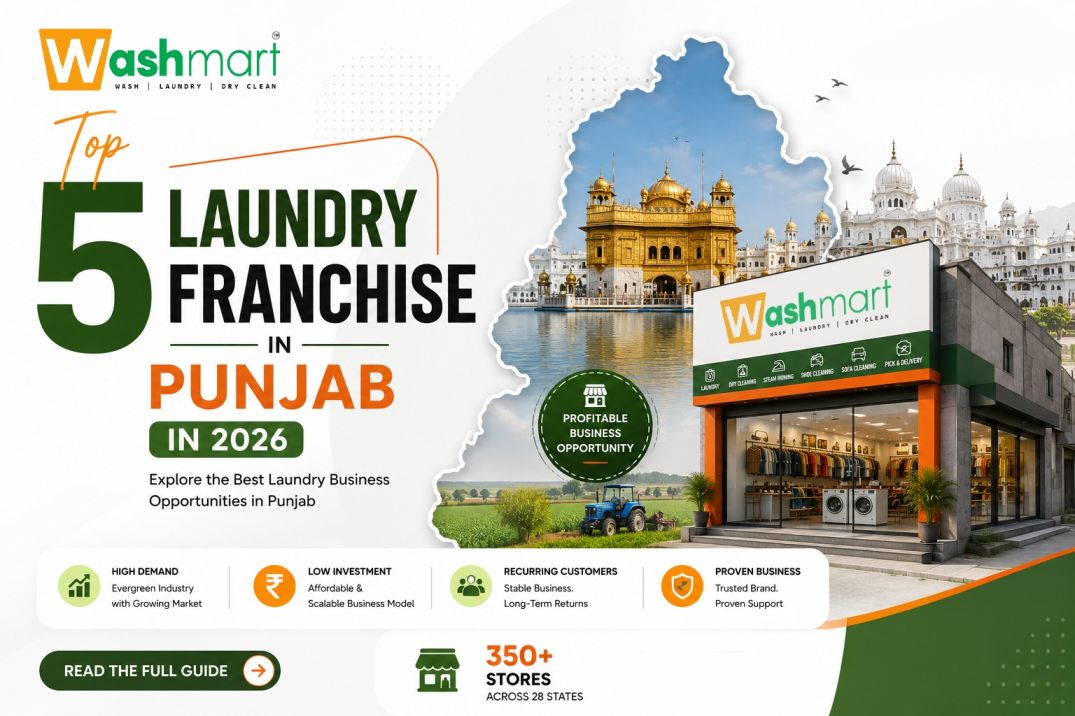 Top 5 Laundry Franchise in Punjab in 2026