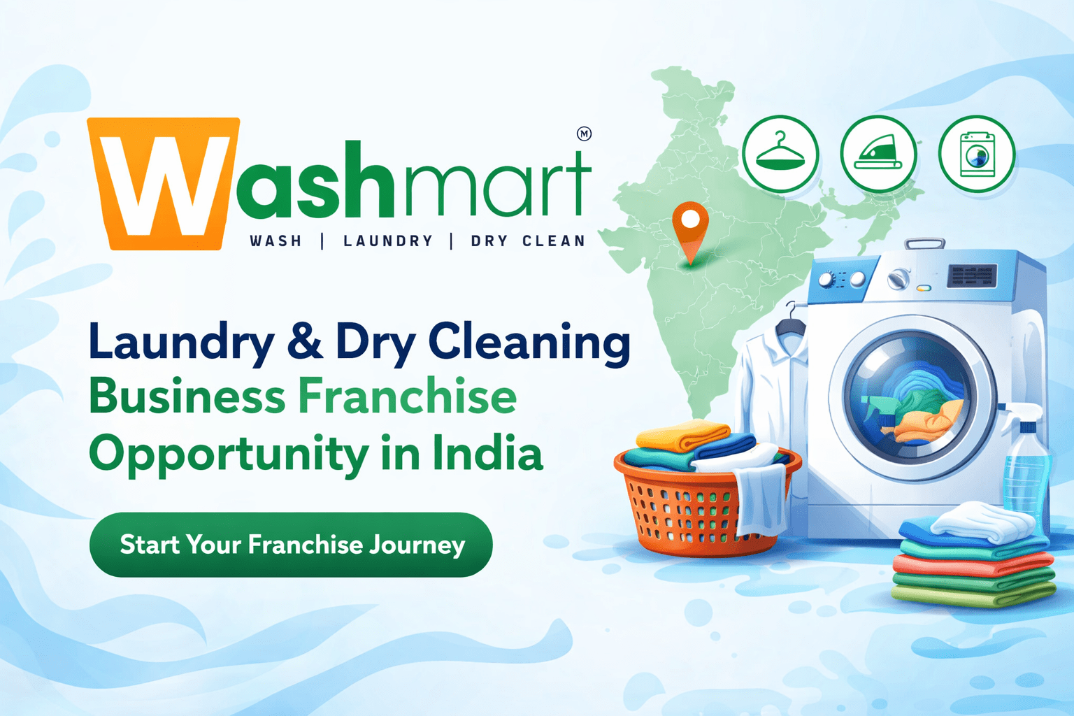 Laundry & Dry Cleaning Business Franchise Opportunity in India