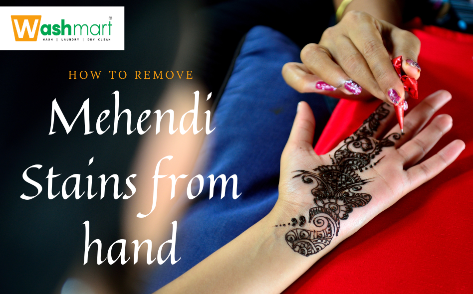 How to Remove Mehndi Stain from Hand