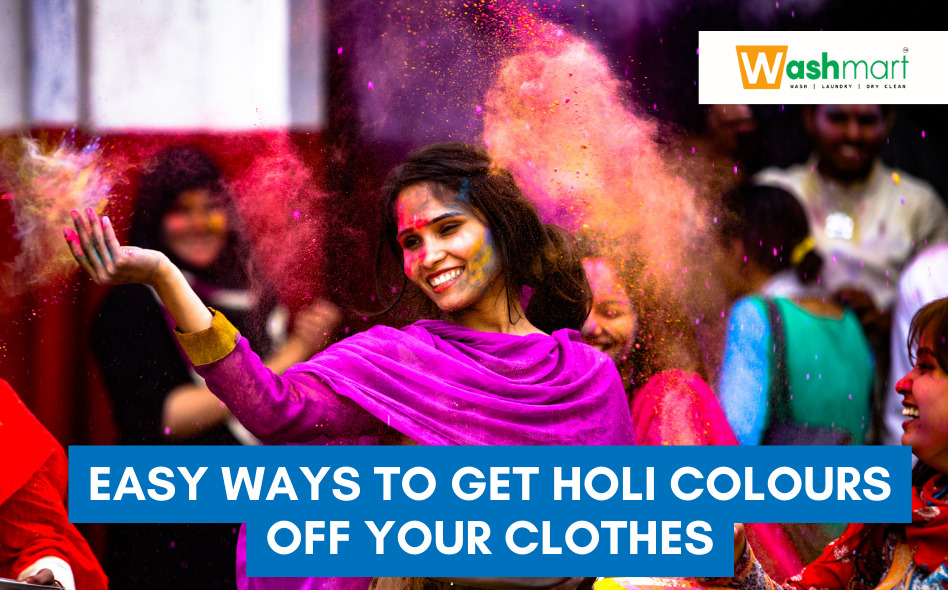 Effective Methods to Remove Holi Colour Stains from Clothes