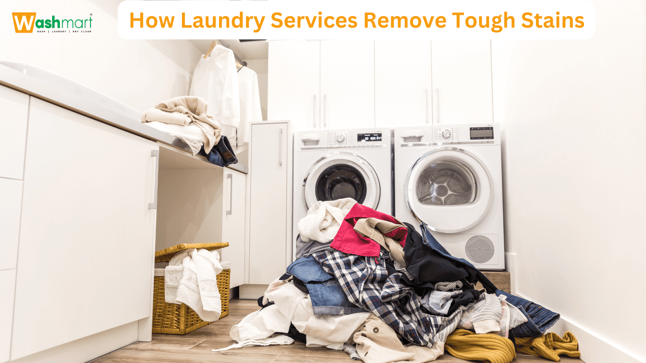 How Laundry Services Remove Tough Stains
