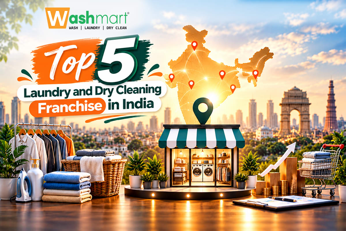 Top 5 Laundry and Dry Cleaning Franchise in India