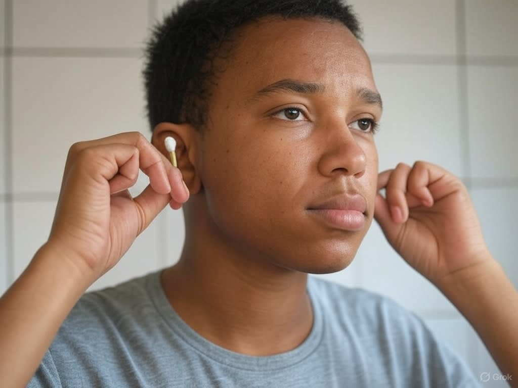 Cleaning Your Ears with Cotton Buds