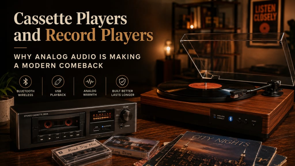 Cassette Players and Record Players