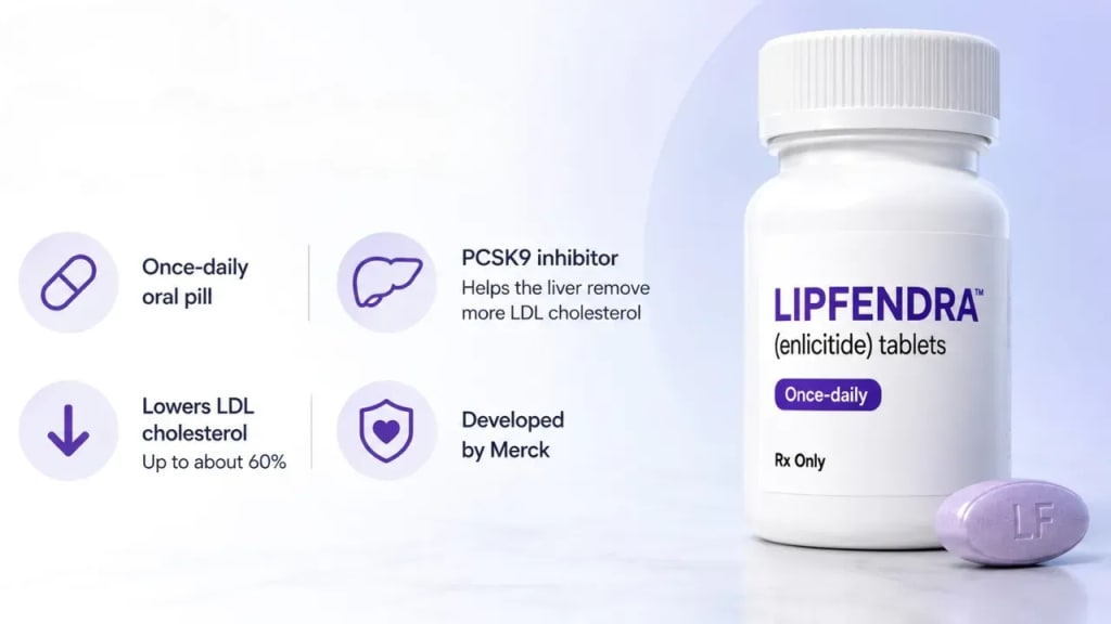 FDA Approves Lipfendra, the First Daily Oral PCSK9 Cholesterol Drug