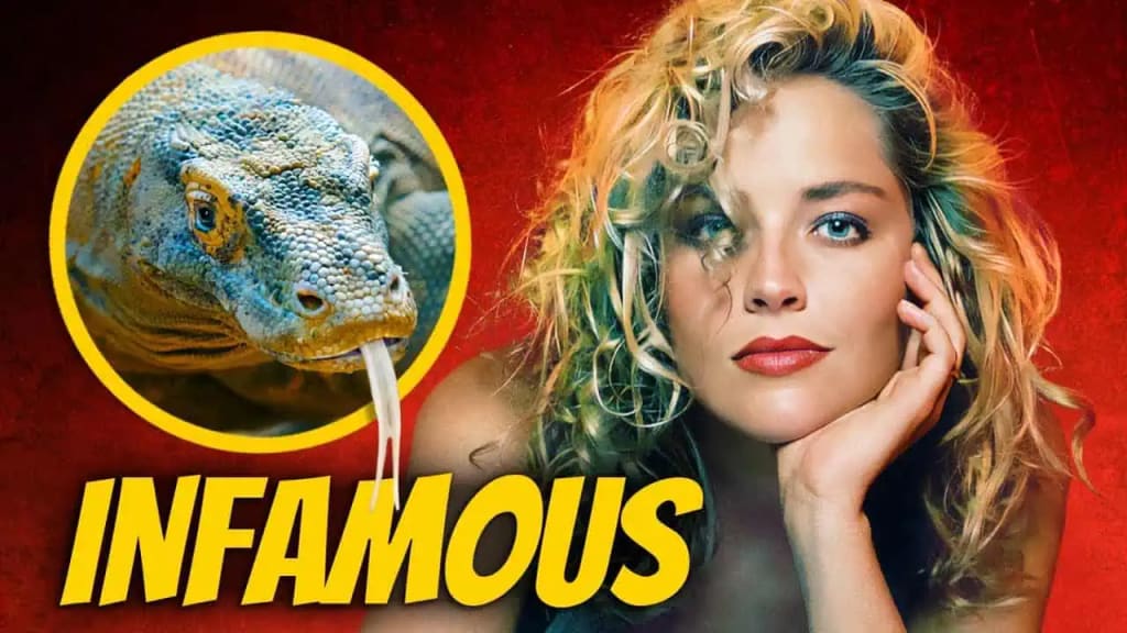 Sharon Stone’s Father’s Day Surprise That Ended in a Komodo Dragon Attack