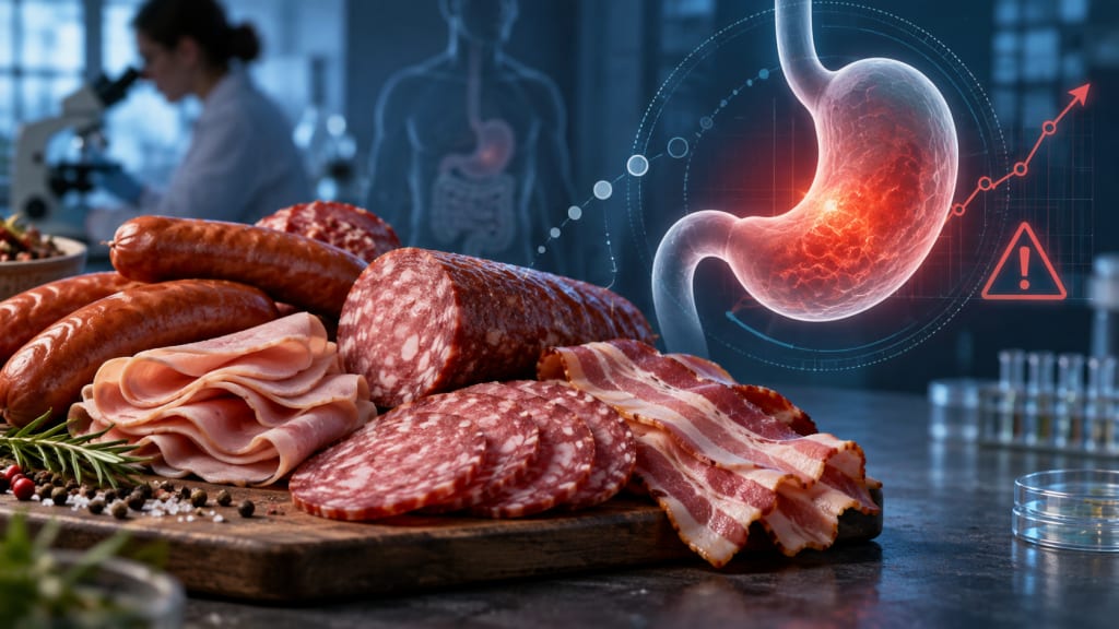 Massive 14-Year Study Links Processed Meat to Higher Stomach Cancer Risk