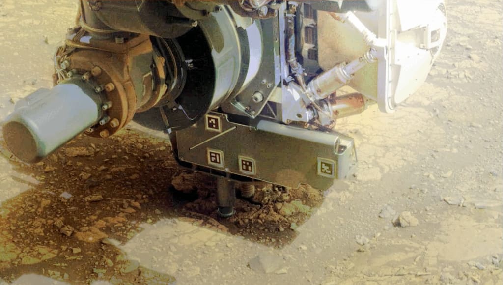 Perseverance Debris Accidentally Became a Mars Experiment