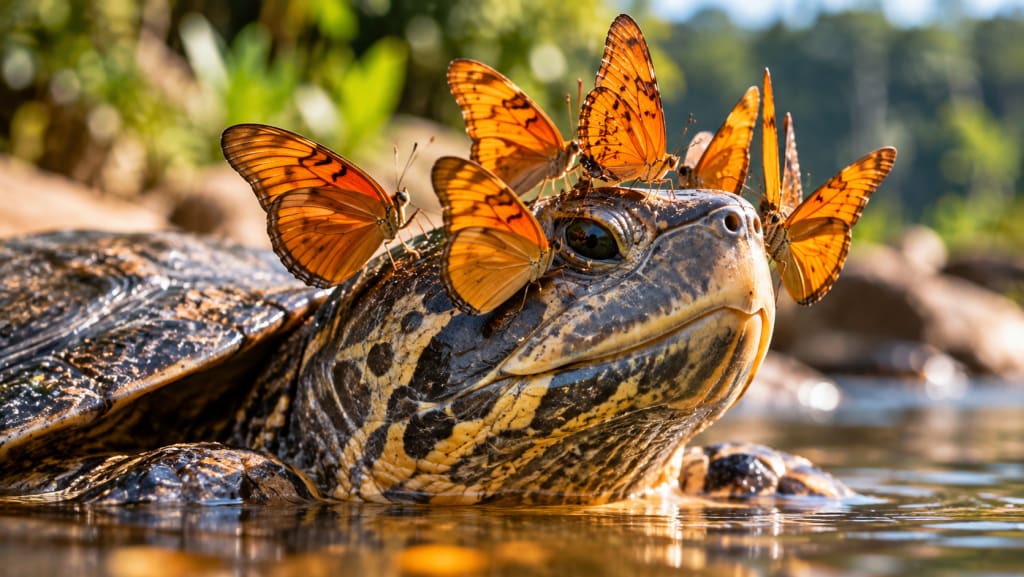 Why Butterflies Drink Turtle Tears: The Strange Science of Lachryphagy