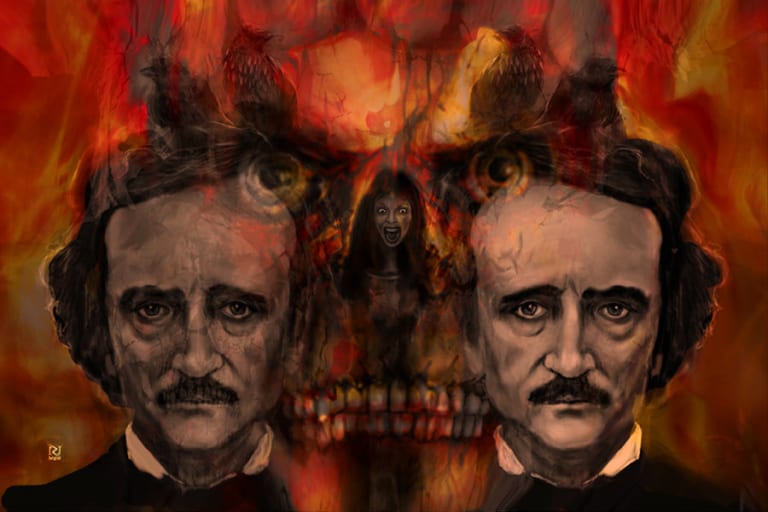 Edgar Allan Poe: Unmasking the Depths of Terror, Depression, and Romantic Legacy