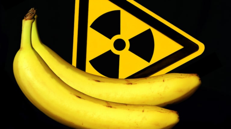 Radioactivity of Bananas