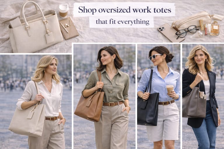 Oversized Work Totes