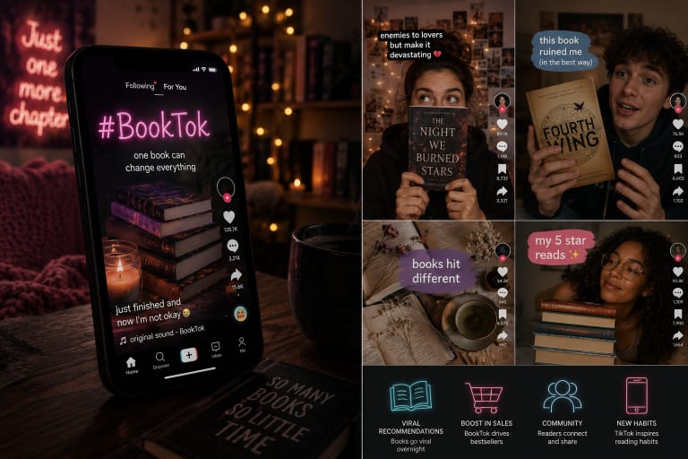 BookTok Dominates 2026: How TikTok Shapes Reading Culture