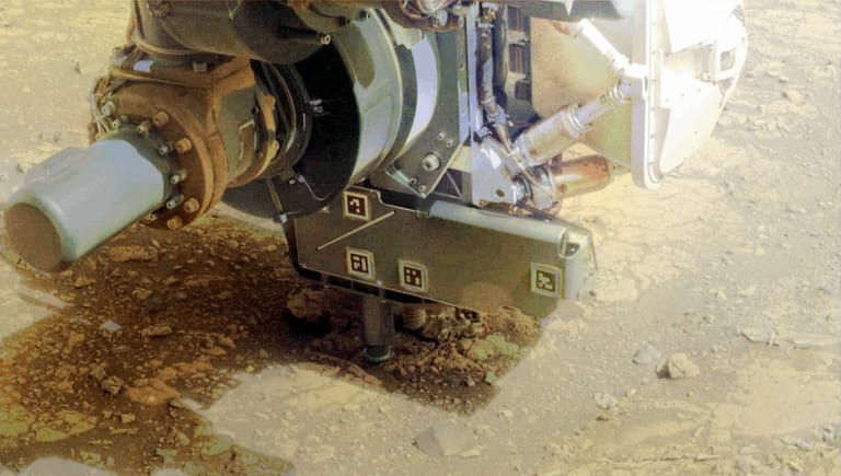 Perseverance Debris Accidentally Became a Mars Experiment