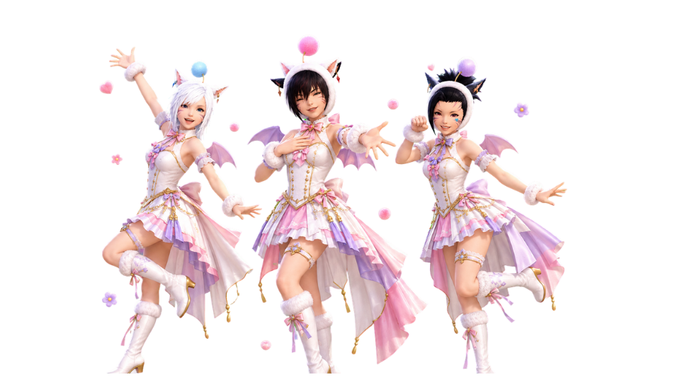 Luna, Raven and Moglita