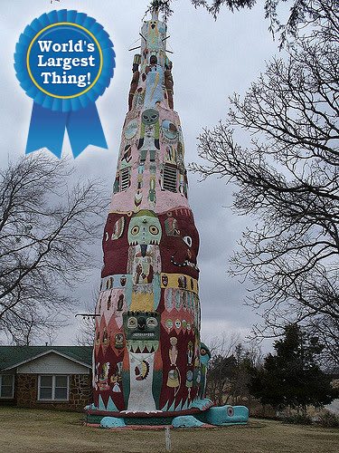 Ed Galloway's Totem Pole Park — Foyil, Oklahoma