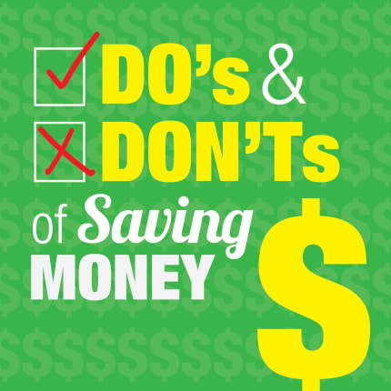 Tips to Saving Money