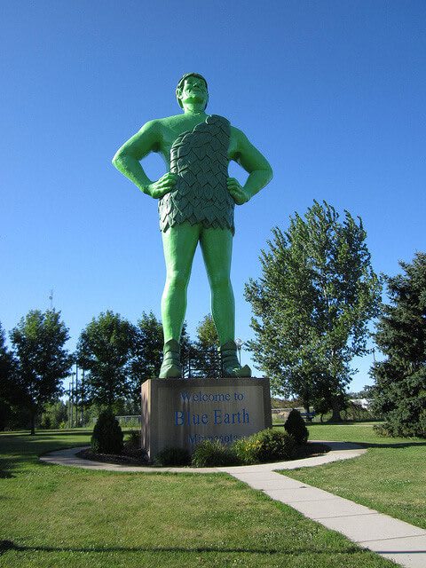 Jolly Green Giant — Blue Earth, Minnesota