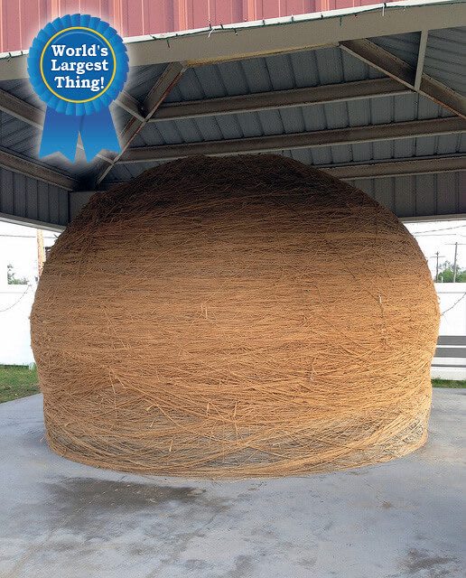 World's Largest Ball of Twine — Cawker City, Kansas