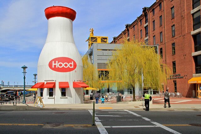 Hood Milk Bottle — Boston, Massachusetts