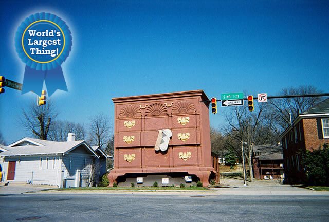 World's Largest Chest of Drawers — High Point, North Carolina