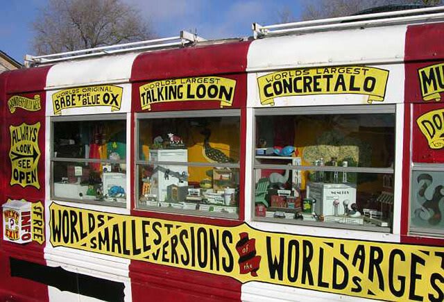The World's Largest Collection of the World's Smallest Versions of the World's Largest Things — Lucas, Kansas