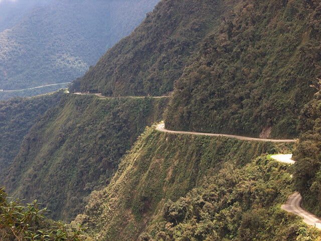 North Yungas Road, Bolivia