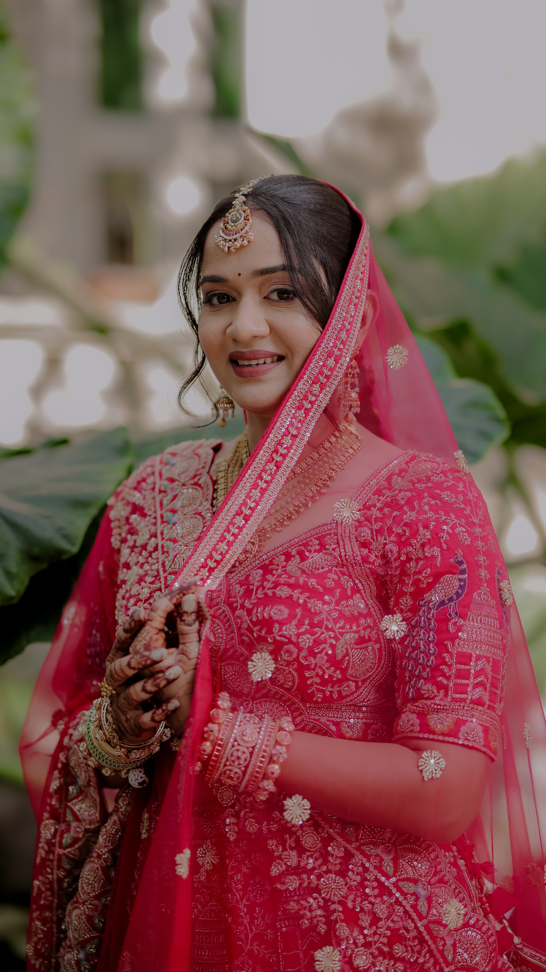 Yash and Surbhi wedding portrait