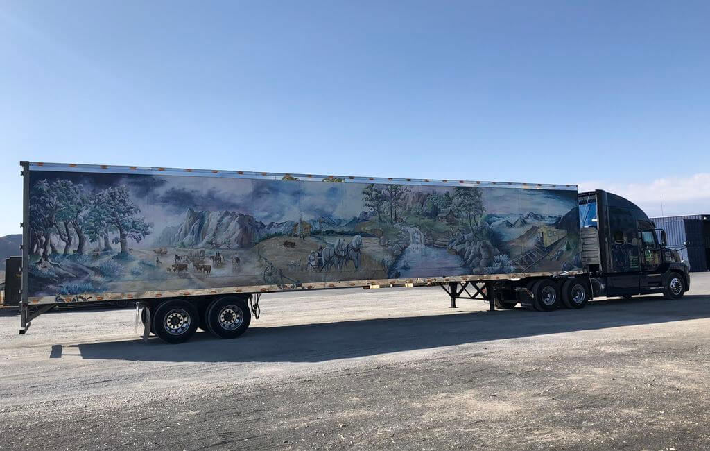 A unique handpainted fleet (775) 5376020 Top Notch Carrier
