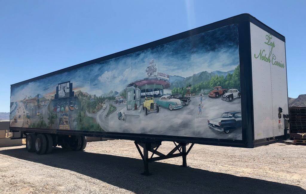 A unique handpainted fleet (775) 5376020 Top Notch Carrier
