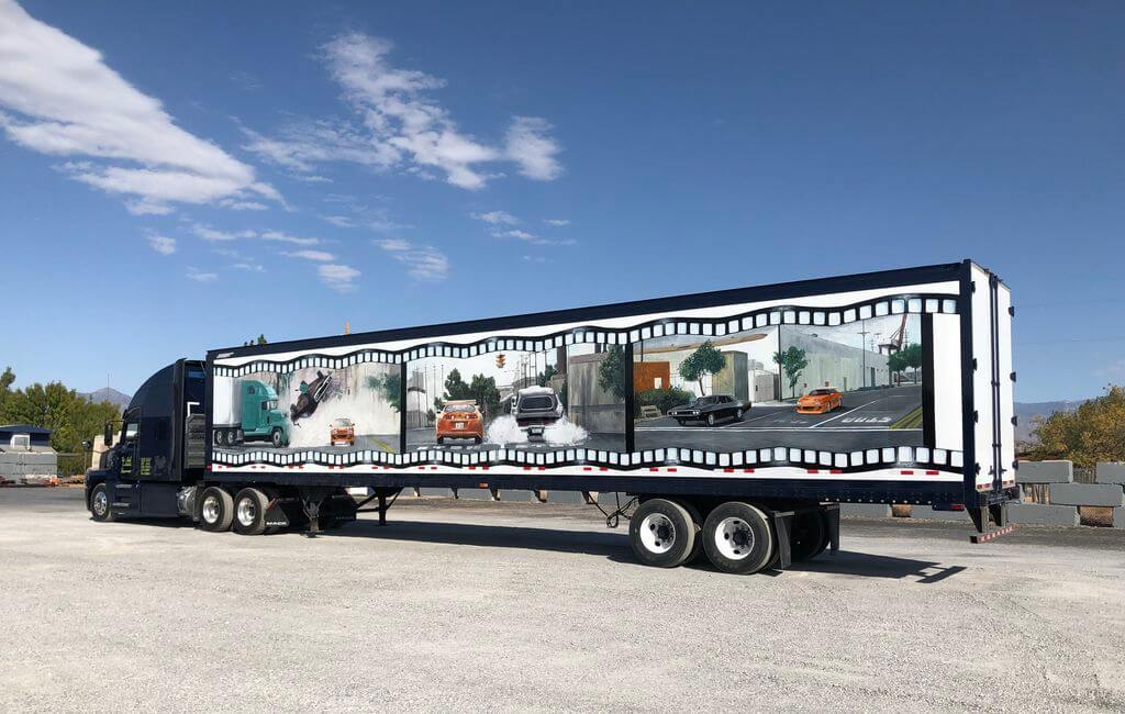 A unique handpainted fleet (775) 5376020 Top Notch Carrier